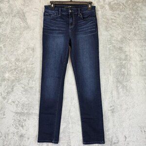 Joes Jeans Skinny Jeans Womens Size 27 Dark Wash Blue Stretch Denim Mid Rise